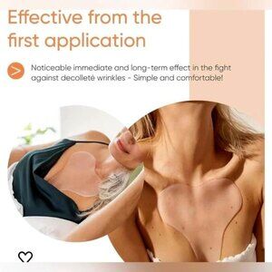 Apricot Liberte decollete pad chest 30x reusable wrinkle reduction vegan sealed